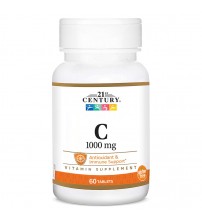 Вітамін C 21st Century Vitamin C 1000mg 60tabs